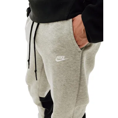 Мужские Брюки Nike M NK TCH FLC JGGR Серый L (7dFB8002-064 L) - 3 - Robinzon.ua