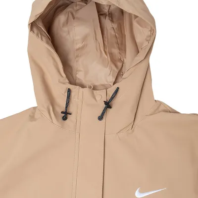 Женская Ветровка Nike W NSW ESSNTL SF WVN PRKA JKT Бежевый L (DM6245-200 L) - 2 - Robinzon.ua