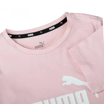 Дитяча Футболка Puma ESS Logo Tee Рожевий 104 (58702982 104) - 2 - Robinzon.ua