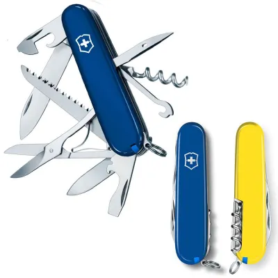 Складной Нож Victorinox HUNTSMAN UKRAINE 13713.2.8 - 1 - Robinzon.ua