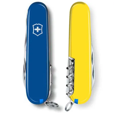 Складной Нож Victorinox HUNTSMAN UKRAINE 13713.2.8 - 4 - Robinzon.ua