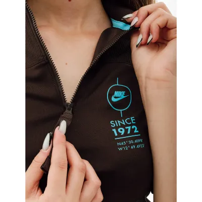 Жіноча Футболка Nike W NSW TOP SS RIB SU Бордовий  S (7dFJ5253-220 S) - 2 - Robinzon.ua