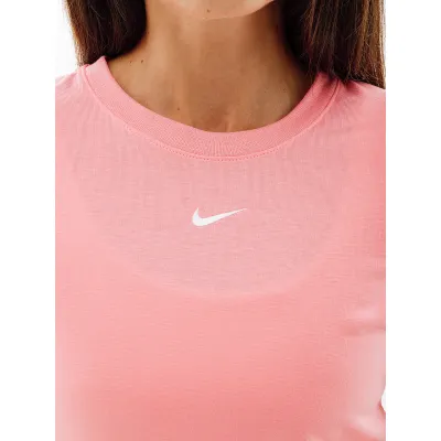 Жіноча Футболка Nike W NSW TEE ESSNTL SLIM CRP LBR Рожевий  XS (7dFB2873-611 XS) - 1 - Robinzon.ua