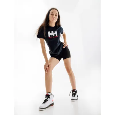 Жіноча Футболка HELLY HANSEN W HH LOGO T-SHIRT Синій XS (7d34112-598 XS) - 2 - Robinzon.ua