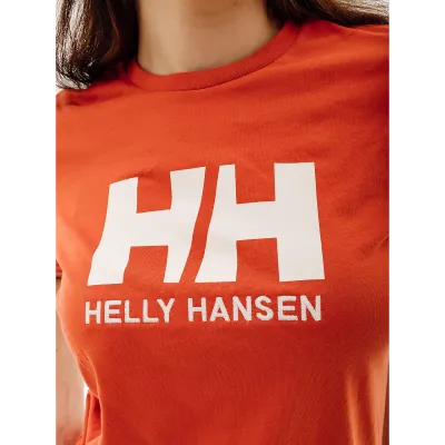 Женская Футболка HELLY HANSEN W HH LOGO T-SHIRT Оранжевый XS (7d34112-179 XS) - 1 - Robinzon.ua