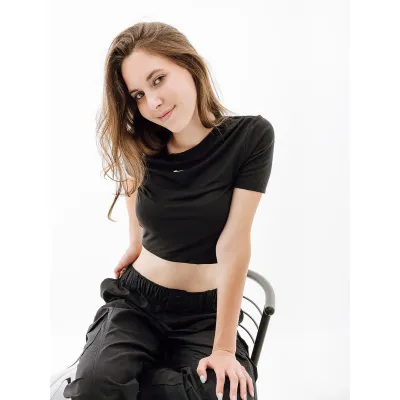 Женская Футболка Nike W NSW TEE ESSNTL SLIM CRP LBR Черный L (7dFB2873-010 L) - 3 Женская Футболка Nike W NSW TEE ESSNTL SLIM CRP LBR Черный L (7dFB2873-010 L) - 3 - Robinzon.ua