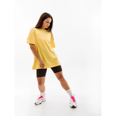 Жіноча Футболка Nike W NSW ESSNTL TEE BF LBR Жовтий  S (7dDN5697-795 S) - 1 - Robinzon.ua