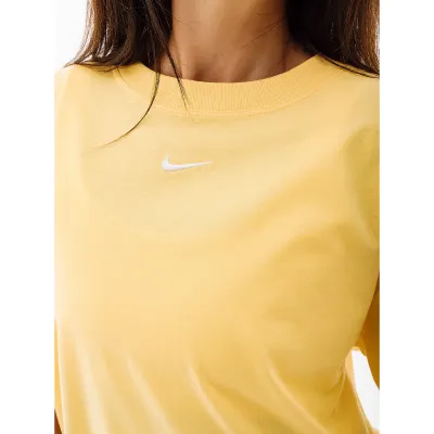 Жіноча Футболка Nike W NSW ESSNTL TEE BF LBR Жовтий  S (7dDN5697-795 S) - 2 - Robinzon.ua