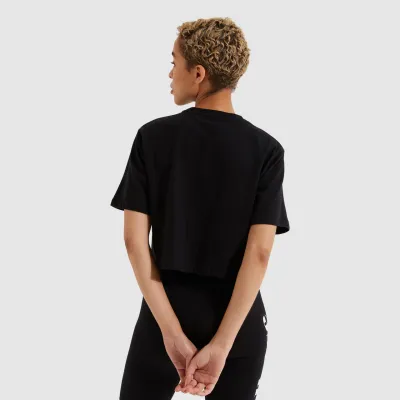 Жіноча Футболка Ellesse Fireball Crop T-Shirt Чорний 2XS (7dSGB06838-011 2XS) - 2 - Robinzon.ua