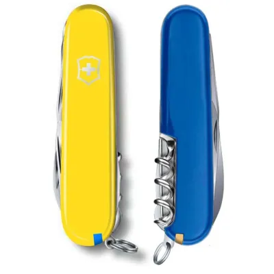 Складной Нож Victorinox HUNTSMAN UKRAINE 13713.8.2 - 4 - Robinzon.ua