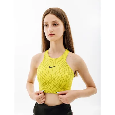 Жіночий Топ Nike W NK DF SWSH HN BRA Салатовий L (7dDV9994-308 L) - 2 Жіночий Топ Nike W NK DF SWSH HN BRA Салатовий L (7dDV9994-308 L) - 2 - Robinzon.ua