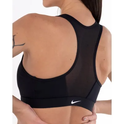 Жіночий Топ Nike W NK DF SWSH ZIP FRONT BRA Чорний XS (DD1205-010) - 4 Жіночий Топ Nike W NK DF SWSH ZIP FRONT BRA Чорний XS (DD1205-010) - 4 - Robinzon.ua