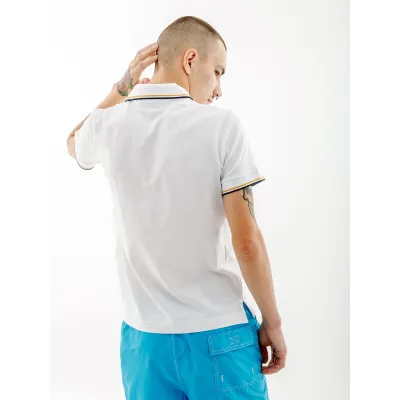 Мужская Футболка AUSTRALIAN 2-STRIPE PIQUE' POLO S-FIT Белый S (7dLSUPO0004-002 S) - 1 Мужская Футболка AUSTRALIAN 2-STRIPE PIQUE' POLO S-FIT Белый S (7dLSUPO0004-002 S) - 1 - Robinzon.ua