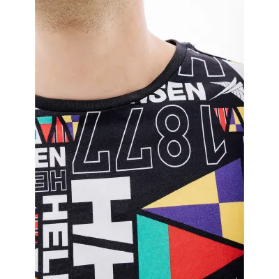 Чоловіча Футболка HELLY HANSEN NEWPORT T-SHIRT Різнокольоровий XL (7d34303-599 XL) - 2 - Robinzon.ua