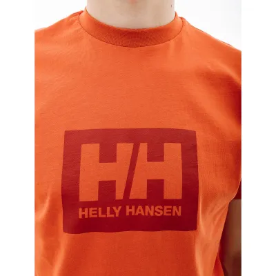 Мужская Футболка HELLY HANSEN HH BOX T Оранжевый M (7d53285-179 M) - 3 - Robinzon.ua