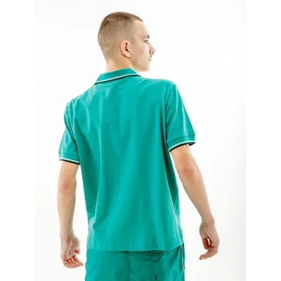 Мужская Футболка AUSTRALIAN 2-STRIPE PIQUE' POLO - R-FIT Зеленый XL (7dLSUPO0005-913 XL) - 1 - Robinzon.ua