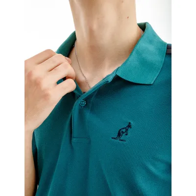 Чоловіча Футболка AUSTRALIAN TAPE STRIPE POLO CLUB PIQUE' Зелений M (7dLSUPO0060-328 M) - 2 - Robinzon.ua