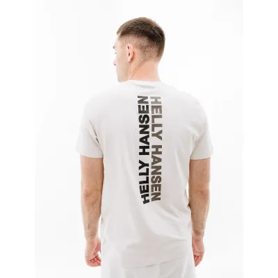 Чоловіча Футболка HELLY HANSEN CORE GRAPHIC T Сірий XL (7d53936-823 XL) - 2 - Robinzon.ua