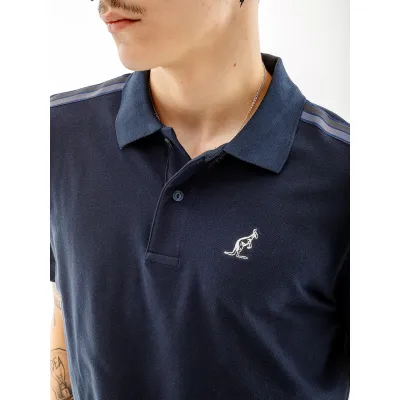 Чоловіча Футболка AUSTRALIAN TAPE STRIPE POLO CLUB PIQUE' Синій L (7dLSUPO0060-200 L) - 2 - Robinzon.ua