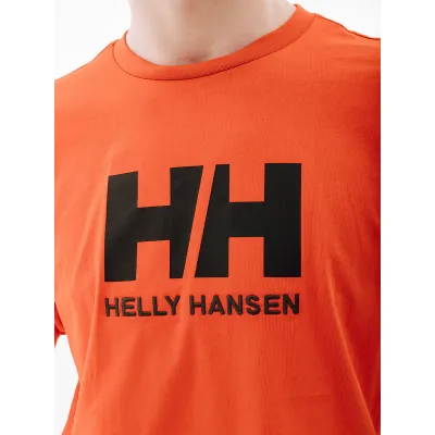 Чоловіча Футболка HELLY HANSEN HH LOGO T-SHIRT Помаранчевий  L (7d33979-300 L) - 2 - Robinzon.ua