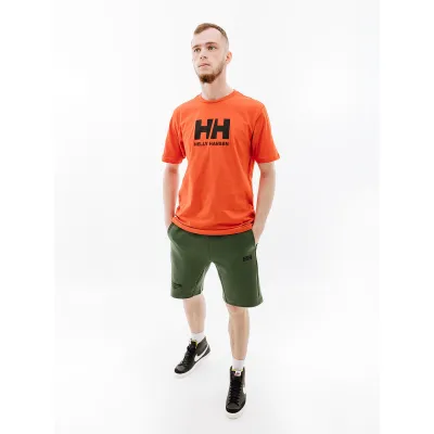 Чоловіча Футболка HELLY HANSEN HH LOGO T-SHIRT Помаранчевий  L (7d33979-300 L) - 3 - Robinzon.ua