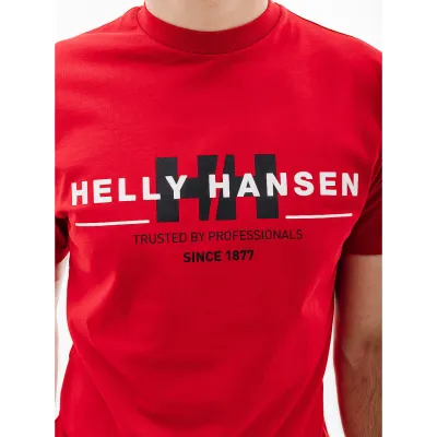 Мужская Футболка HELLY HANSEN RWB GRAPHIC T-SHIRT Красный XL (7d53763-162 L) - 2 - Robinzon.ua