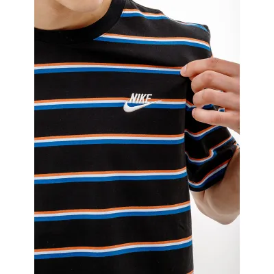 Чоловіча Футболка Nike M TEE CLUB STRIPE Чорний XL (7dDZ2985-011 XL) - 2 Чоловіча Футболка Nike M TEE CLUB STRIPE Чорний XL (7dDZ2985-011 XL) - 2 - Robinzon.ua