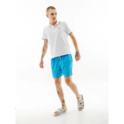 Чоловіча Футболка AUSTRALIAN 2-STRIPE PIQUE' POLO S-FIT Білий M (7dLSUPO0004-002 M) - 3 - Robinzon.ua