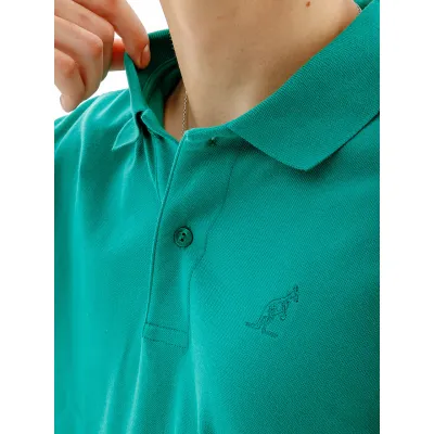 Чоловіча Футболка AUSTRALIAN EASY PIQUE' EL POLO R-FIT Зелений 2XL (7dLSUPO0007-913 2XL) - 2 - Robinzon.ua