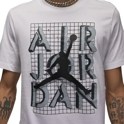Чоловіча Футболка JORDAN M J BRAND JM STACK SS CREW Білий 2XL (7dFN5978-100 2XL) - 3 Чоловіча Футболка JORDAN M J BRAND JM STACK SS CREW Білий 2XL (7dFN5978-100 2XL) - 3 - Robinzon.ua