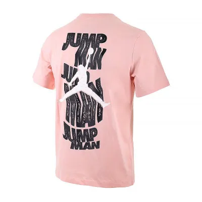Чоловіча Футболка JORDAN MBRAND SS JM STACK CREW Рожевий L (7dFN6029-622 L) - 1 - Robinzon.ua