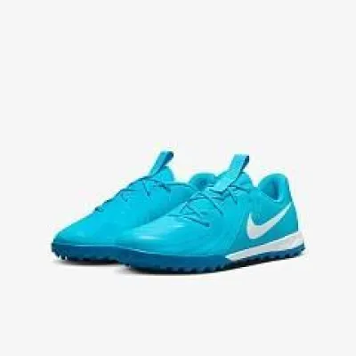 Детские Сороконожки Nike JR PHANTOM GX II ACADEMY TF Голубой 36.5 (7dFJ2608-400 36.5) - 4 - Robinzon.ua