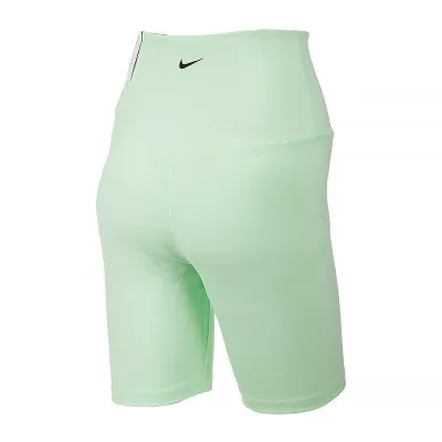 Жіночі Штани Nike W NK ONE DF HR SHRT GLS Салатовий XS (7dFZ4873-376 XS) - 1 - Robinzon.ua