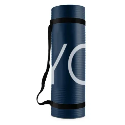 Коврик для йоги и фитнеса PowerPlay 4151 NBR PERFORMANCE MAT (183*61*1.2 см.) Синий - 1 - Robinzon.ua