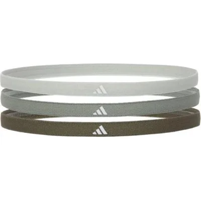 Пов'язки на голову Adidas Hairbands 3pk Темно-сірий, Сірий One Size (ADAC-16206) - 1 Пов'язки на голову Adidas Hairbands 3pk Темно-сірий, Сірий One Size (ADAC-16206) - 1 - Robinzon.ua