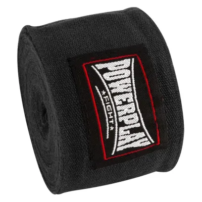 Бинти для боксу PowerPlay 3046 Чорні (3м) - 4 Бинти для боксу PowerPlay 3046 Чорні (3м) - 4 - Robinzon.ua