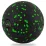 Масажний м'яч PowerPlay PP-4350 Epp Massage Ball (d8) Чорно/Зелений - 1 - Robinzon.ua