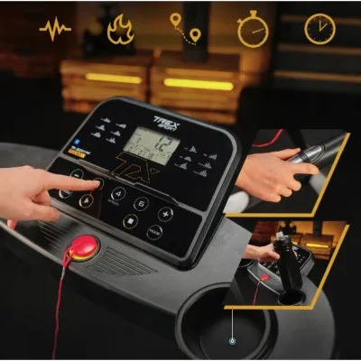 Бігова доріжка електрична Trex Sport TX-500TM PULSO - 3 - Robinzon.ua