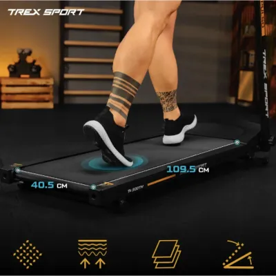 Бігова доріжка електрична Trex Sport TX-500TM PULSO - 6 - Robinzon.ua