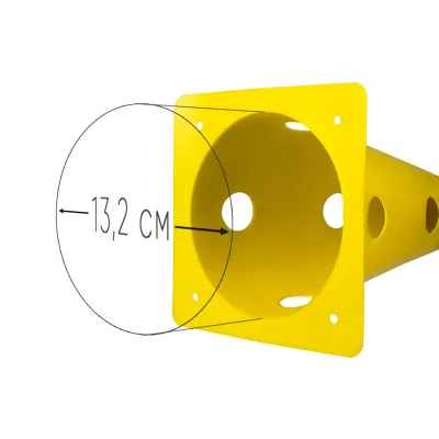 Конус-фішка спортивна EasyFit 31 см жовта - 2 Конус-фішка спортивна EasyFit 31 см жовта - 2 - Robinzon.ua