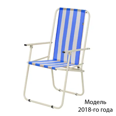 Стіл "Дачний" d18 мм (жовто-блакитна смуга). - 2 Стіл "Дачний" d18 мм (жовто-блакитна смуга). - 2 - Robinzon.ua