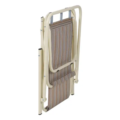 Стілець "Дачний" d18 мм (Текстилен, Бежева смуга) - 2 - Robinzon.ua