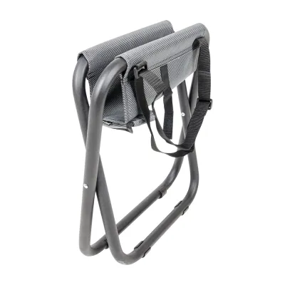 Стул "Рыбак" d25 мм с карманом (Меланж, Серый) - 3 - Robinzon.ua