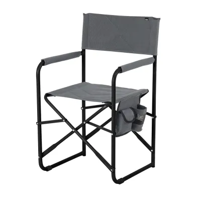 Стілець "Режисер без полиці" d20 мм (Меланж, Сірий) - 2 - Robinzon.ua