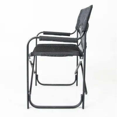 Алюм Стілець "Режисерський" проф. труб. Чорний. - 5 Алюм Стілець "Режисерський" проф. труб. Чорний. - 5 - Robinzon.ua