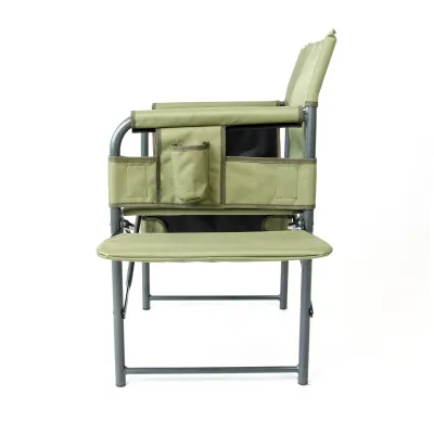 Стілець "Режисер з м'якою полицею Економ" d25 мм (Оксфорд, Хакі) - 1 - Robinzon.ua