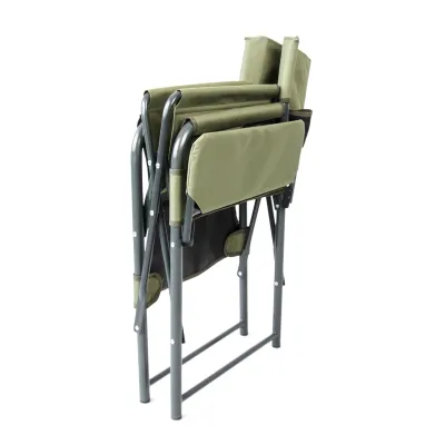 Стілець "Режисер з м'якою полицею Економ" d25 мм (Оксфорд, Хакі) - 2 - Robinzon.ua