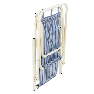 Стілець "Дачний" d18 мм (Текстилен, Блакитна смуга) - 2 Стілець "Дачний" d18 мм (Текстилен, Блакитна смуга) - 2 - Robinzon.ua