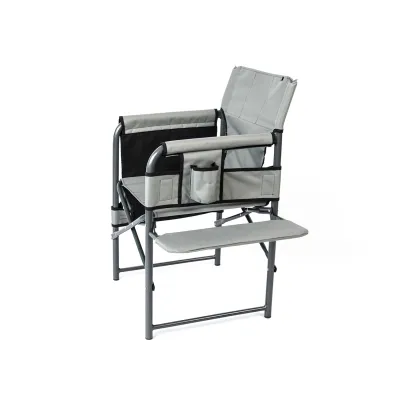 Стілець "Режисер з м'якою полицею Економ" d25 мм (Оксфорд, Сірий) - 3 Стілець "Режисер з м'якою полицею Економ" d25 мм (Оксфорд, Сірий) - 3 - Robinzon.ua