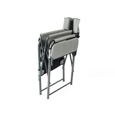 Стілець "Режисер з м'якою полицею Економ" d25 мм (Оксфорд, Сірий) - 4 Стілець "Режисер з м'якою полицею Економ" d25 мм (Оксфорд, Сірий) - 4 - Robinzon.ua